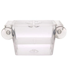 Load image into Gallery viewer, Transparent Acrylic Fish Tank Breeding Isolation Box Aquarium Hatchery Incubator Holder
