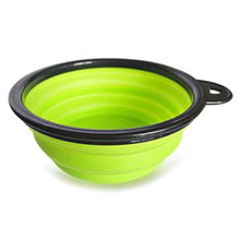Load image into Gallery viewer, Aollapsible Pet Silicone Bowl Portable Outdoor Camping Travel Folding Dog Bowl Water Bowl Kettle Pet Dog Food Bowl
