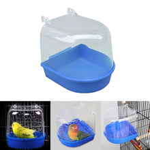 Load image into Gallery viewer, Parrot Bird Bathtub Parrot Bathing Supplies Bird Bathtub Cage Pet Supplies Bird Bath Shower Standing Bin Wash Space
